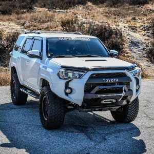 Toyota 4Runner Bumper - Front - Westin - Pro-Series Angular Bull Bar - Textured Black - `14-`20