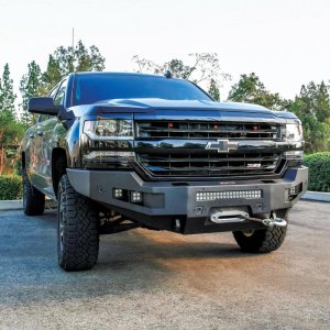 Chevrolet Silverado 2500 Bumper - Front - Westin - Pro-Series - Textured Black - `15-`19