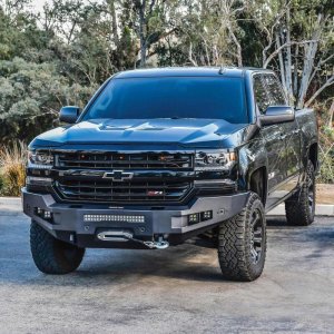 Chevrolet Silverado 2500 Bumper - Front - Westin - Pro-Series - Textured Black - `15-`19