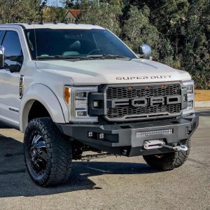 Ford F-250 Bumper - Front - Westin - Pro-Series - Textured Black - `17-`22