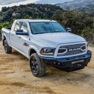 Ram 2500 Bumper - Front - Westin - Pro-Series - Black - `10-`18