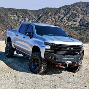 Chevrolet Silverado 1500 Bumper - Front - Westin - Pro-Series - Textured Black - `19-`21