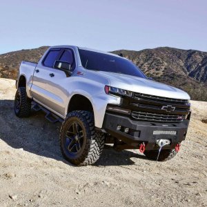 Chevrolet Silverado 1500 Bumper - Front - Westin - Pro-Series - Textured Black - `19-`21