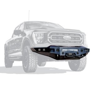 Ford F-150 Bumper - Front - Westin - Pro-Series, Textured Black, Winch Capable - Black - `21-`23