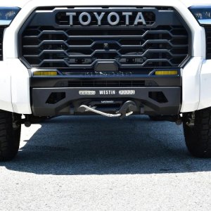 Toyota Tundra Bumper - Front - Westin - Pro-Series - Textured Black - `22-`23