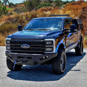 Ford F350 Bumper - Front - Westin - Pro-Series - Textured Black - `23-`24 Ford F350 Bumper - Front - Westin - Pro-Series - Textured Black - `23-`24
