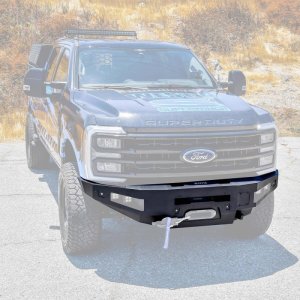 Ford F350 Bumper - Front - Westin - Pro-Series - Textured Black - `23-`24 Ford F350 Bumper - Front - Westin - Pro-Series - Textured Black - `23-`24