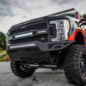 Ford F-250 Bumper - Front - Westin - Pro-Mod - Textured Black - `17-`19