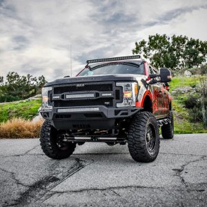 Ford F-350 Bumper - Front - Westin - Pro-Mod - Textured Black - `17-`19 Ford F-350 Bumper - Front - Westin - Pro-Mod - Textured Black - `17-`19