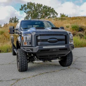 Ford F-550 Super Duty Bumper - Front - Westin - Pro-Mod - Textured Black - `11-`16