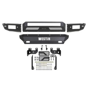 Chevrolet Silverado 1500 Bumper - Front - Westin - Pro-Mod - Textured Black - `19-`21
