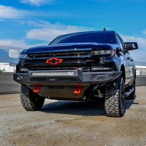 Chevrolet Silverado 1500 Bumper - Front - Westin - Pro-Mod - Textured Black - `19-`21