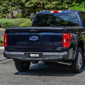 Ford F-150 Bumper - Rear - Westin - Pro-Series - Textured Black - `15-`20