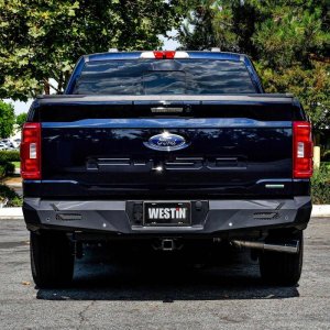 Ford F-150 Bumper - Rear - Westin - Pro-Series - Textured Black - `15-`20