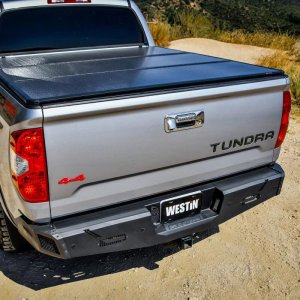 Toyota Tundra Bumper - Rear - Westin - Pro-Series - Textured Black - `14-`21 Toyota Tundra Bumper - Rear - Westin - Pro-Series - Textured Black - `14-`21
