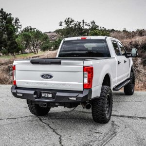 Ford F-250 Bumper - Rear - Westin - Pro-Series - Textured Black - `17-`20