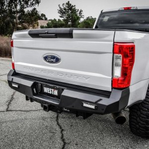 Ford F-250 Bumper - Rear - Westin - Pro-Series - Textured Black - `17-`20