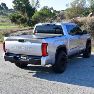 Toyota Tundra Bumper - Rear - Westin - Pro-Series - Textured Black - `22-`24 Toyota Tundra Bumper - Rear - Westin - Pro-Series - Textured Black - `22-`24