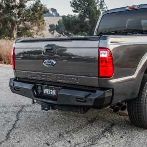 Ford F-450 Bumper - Rear - Westin - Pro-Series - Textured Black - `11-`16