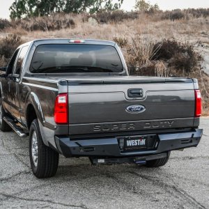 Ford F-450 Bumper - Rear - Westin - Pro-Series - Textured Black - `11-`16