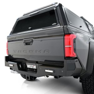 Toyota Tundra Bumper - Rear - Westin - Pro-Series - Textured Black - 2020 Toyota Tundra Bumper - Rear - Westin - Pro-Series - Textured Black - 2020
