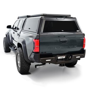 Toyota Tundra Bumper - Rear - Westin - Pro-Series - Textured Black - 2020 Toyota Tundra Bumper - Rear - Westin - Pro-Series - Textured Black - 2020