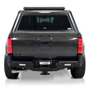 Toyota Tundra Bumper - Rear - Westin - Pro-Series - Textured Black - 2020 Toyota Tundra Bumper - Rear - Westin - Pro-Series - Textured Black - 2020
