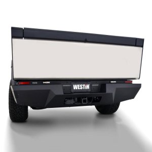 Tesla Cybertruck Bumper - Rear - Westin - Pro-Series - Textured Black - `24-`25