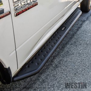 Ram 2500 Crew Cab Nerf Bars - Westin - Outlaw - Textured Black - `11-`23