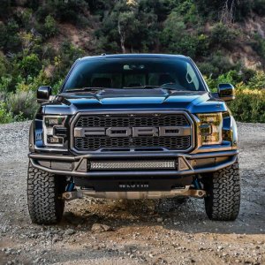 Ford F-150 Raptor Bumper - Front - Westin - Outlaw - Textured Black - `17-`20