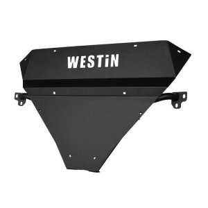 Chevrolet Silverado 1500 Skid Plate - Westin - Outlaw Bumper - Textured Black - `14-`18