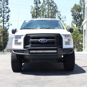 Ram 1500 Skid Plate - Westin - Outlaw Bumper - Textured Black - `13-`18