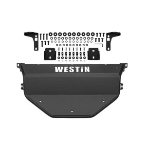 Ram 1500 Skid Plate - Westin - Outlaw Bumper - Textured Black - `13-`18