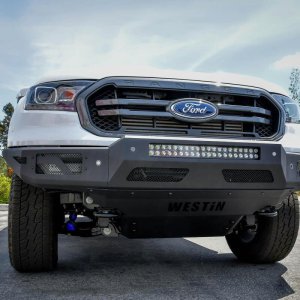 Ford Ranger Skid Plate - Westin - Outlaw/Pro-Mod - Textured Black - `19-`22