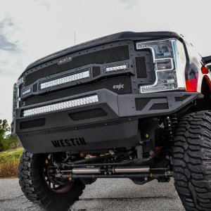 Ford F-250 Skid Plate - Westin - Pro-Mod - Textured Black - `18-`19