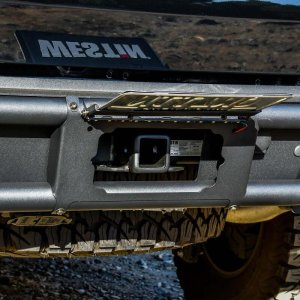 Ford F-150 Raptor Bumper - Rear - Westin - Outlaw - Textured Black - `17-`20