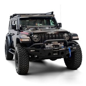 Jeep Wrangler Bumper - Front - Westin - XTS - Textured Black - `18-`25