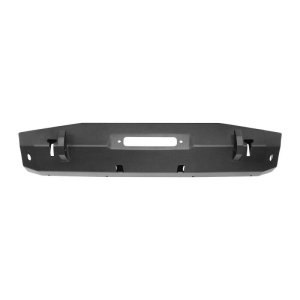 Jeep Wrangler Bumper - Front - Westin - WJ2 Stubby Front Bumper w/Bull Bar - Textured Black - `18-`22