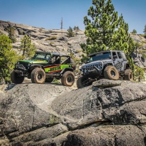 Jeep Wrangler Tube Fenders - Rear - Westin - Snyper - Textured Black - `07-`17