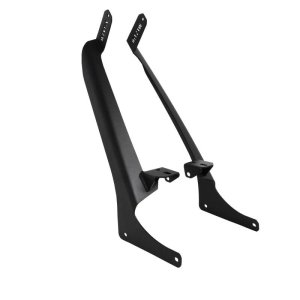 Jeep Wrangler Light Mounts - Pillar - Westin - For 50 in. LED Light Bar - Textured Black - `18-`19