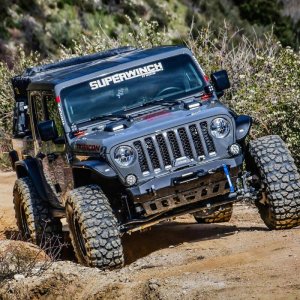 Jeep Wrangler Hood Scoops - Westin - LED - Textured Black - `18-`20