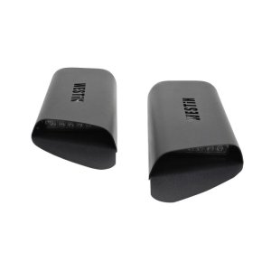 Jeep Wrangler Hood Scoops - Westin - LED - Textured Black - `18-`20