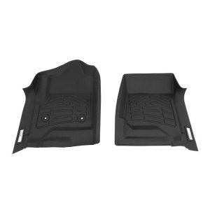 Chevrolet Silverado 1500 Floor Mats - Front - Westin - Sure-Fit Liners - Black - `14-`18