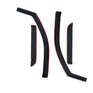 Dodge Ram Quad Cab Wind Deflectors - Westin - In-Channel - Smoke - `09-`18