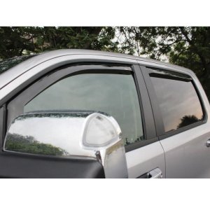 Ram 1500 Crew Cab Wind Deflectors - Westin - In-Channel - Smoke - `19-`22 Ram 1500 Crew Cab Wind Deflectors - Westin - In-Channel - Smoke - `19-`22