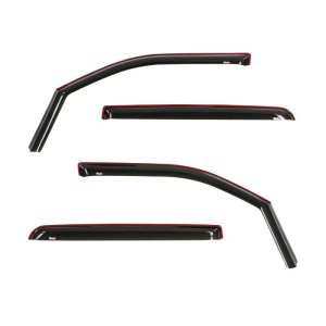 Ram 1500 Crew Cab Wind Deflectors - Westin - In-Channel - Smoke - `19-`22 Ram 1500 Crew Cab Wind Deflectors - Westin - In-Channel - Smoke - `19-`22