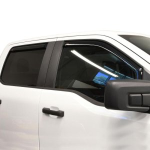 Ford F-150 Wind Deflectors - Westin - In-Channel - Smoke - `15-`18