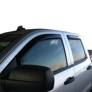 Chevrolet Silverado 1500 Wind Deflectors - Westin - In-Channel - Smoke - `14-`18