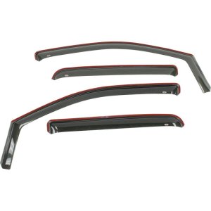 GMC Canyon Wind Deflectors - Westin - In-Channel - Smoke - `15-`18