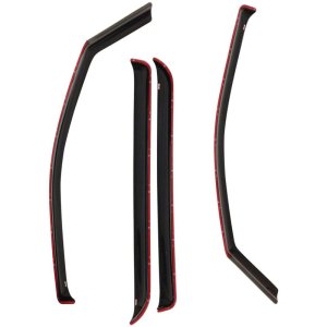 Cadillac Escalade EXT Wind Deflectors - Side - Westin - In-Channel - Smoke - `02-`06